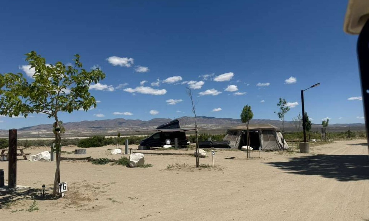 Olancha RV Rental | Lakeside Tent site#3 Death Valley Passageway