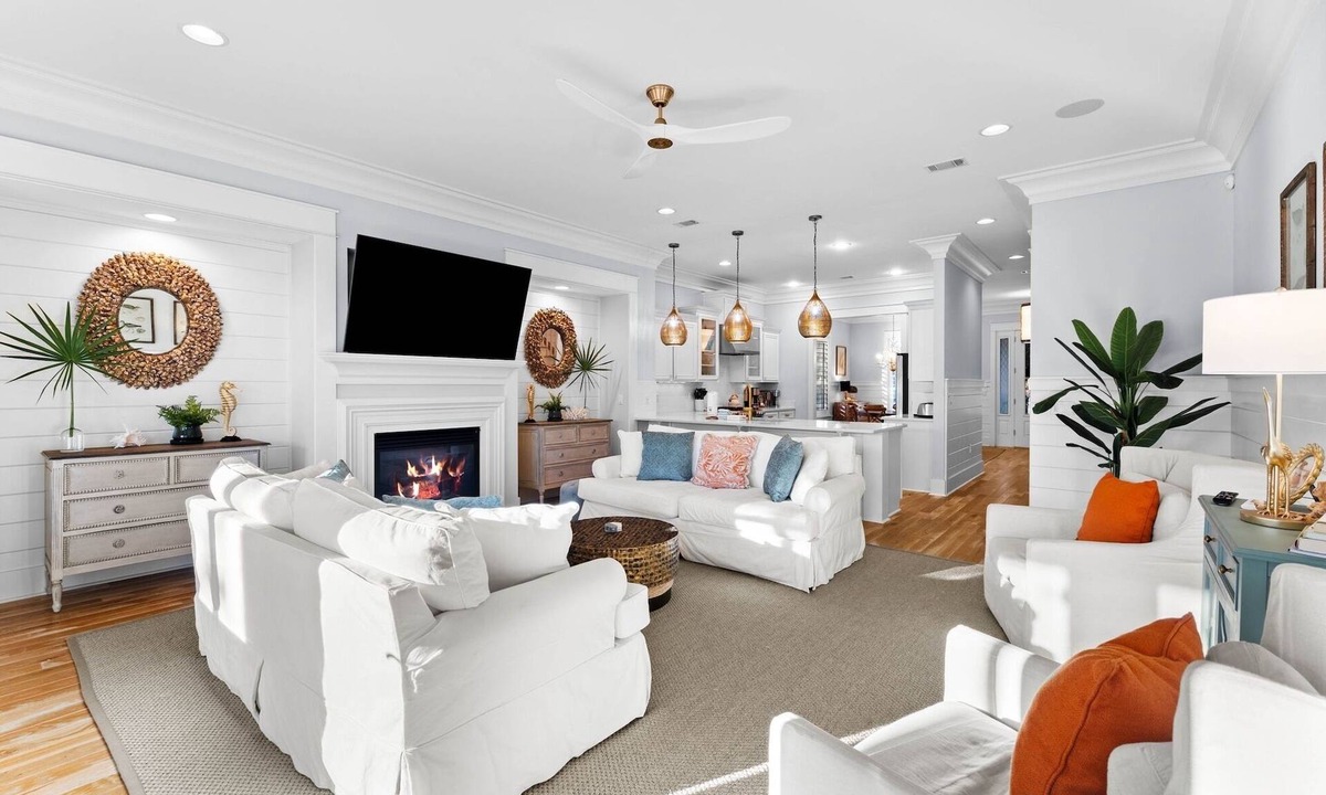 WaterSound West Beach House | Lakeside Views! Community Pool! Carriage House!