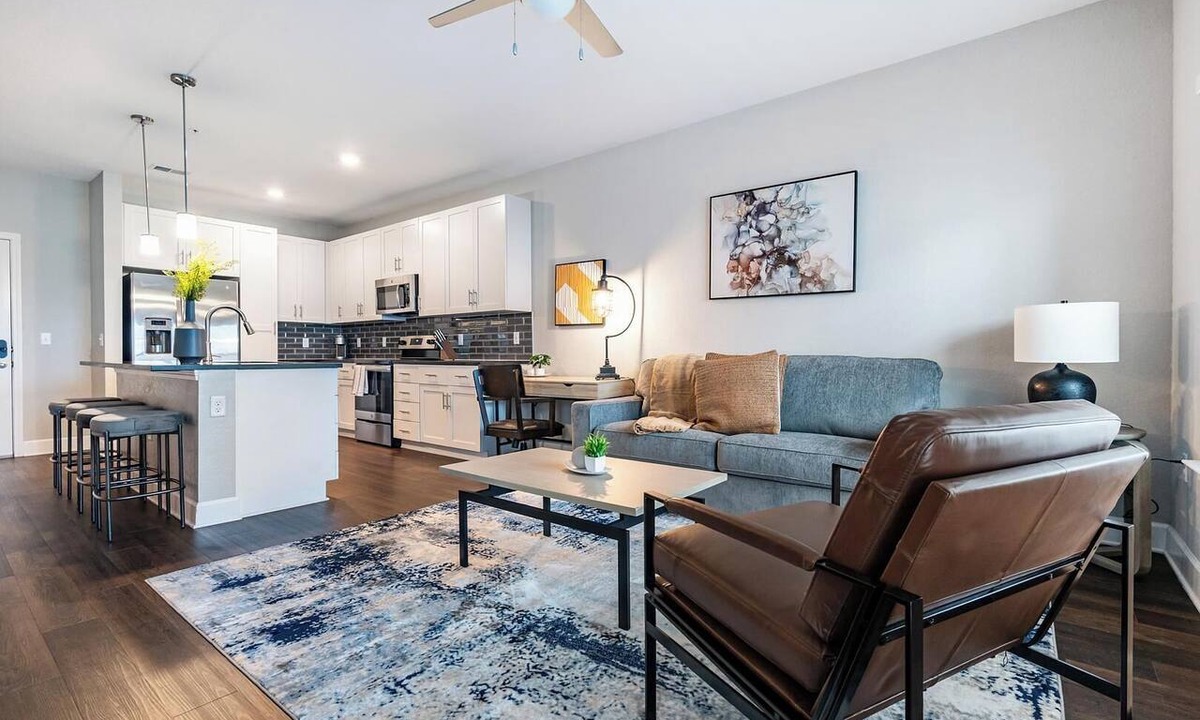 Interchange Square Apartment | Landing | Beautiful 1BD, Yoga Studio, Game Room