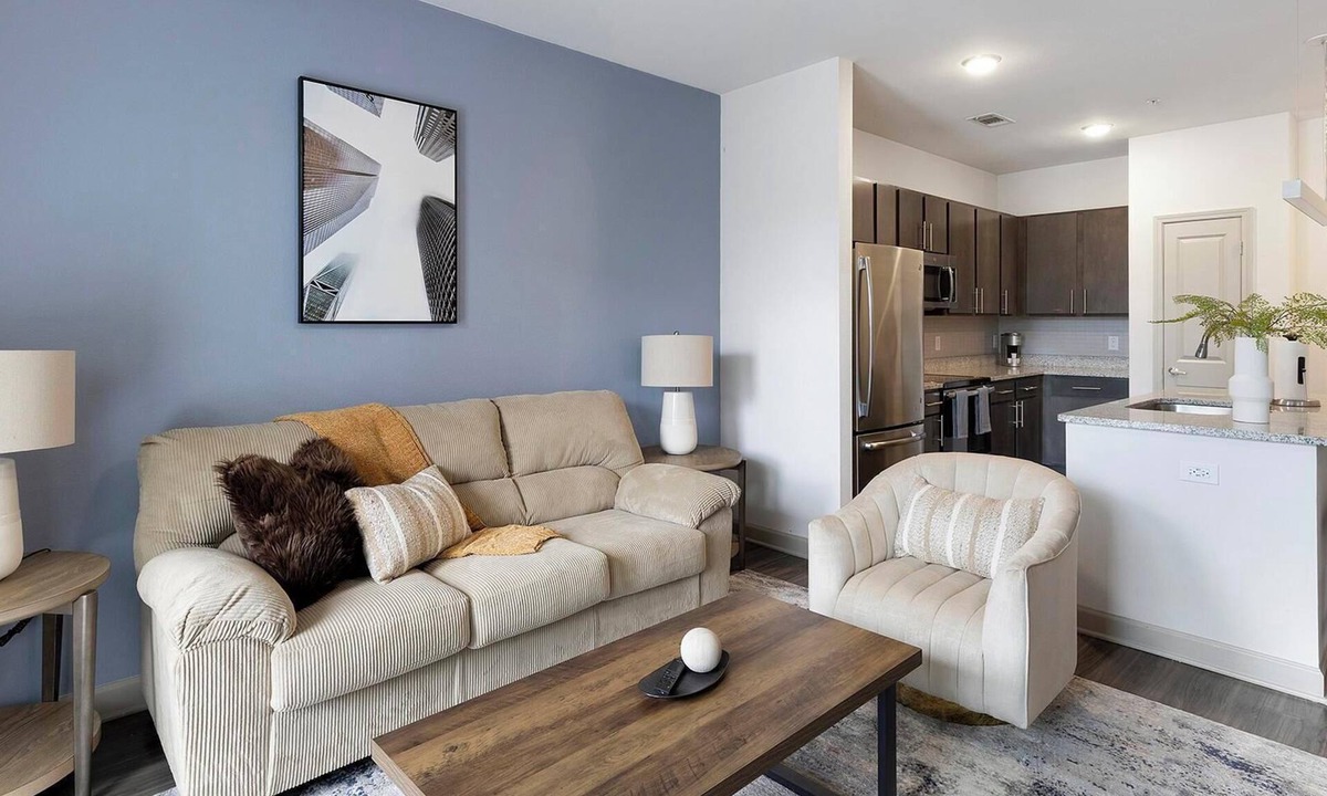 North Arlington Apartment | Landing | Modern 1BD, Gym, Yoga Studio