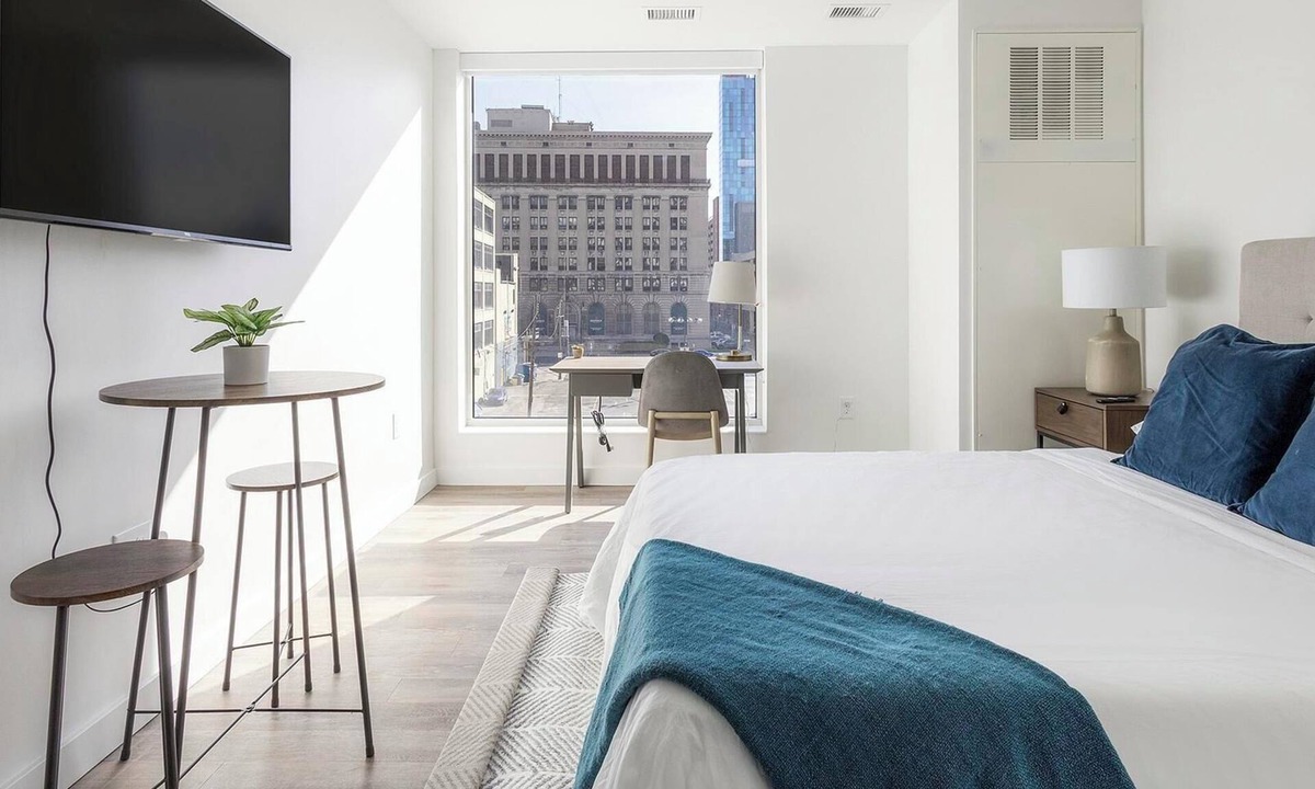 Greektown Historic District Apartment | Landing | Modern Studio, Gym, Clubhouse