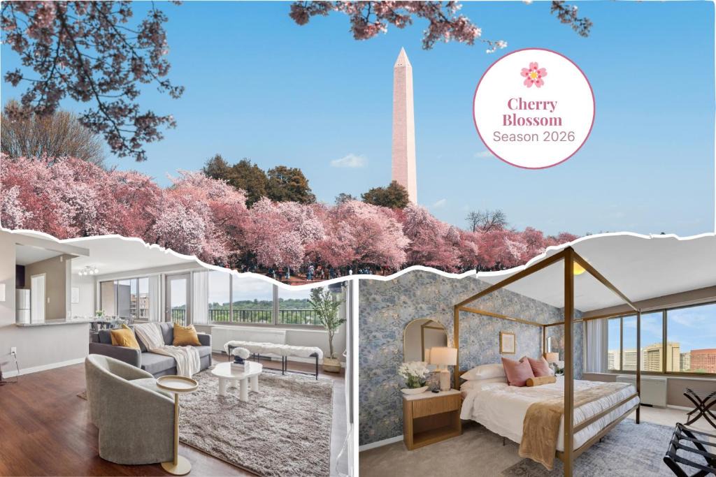 Crystal City Apartment | Large 2 Bedroom-2 bath Suite with Balcony