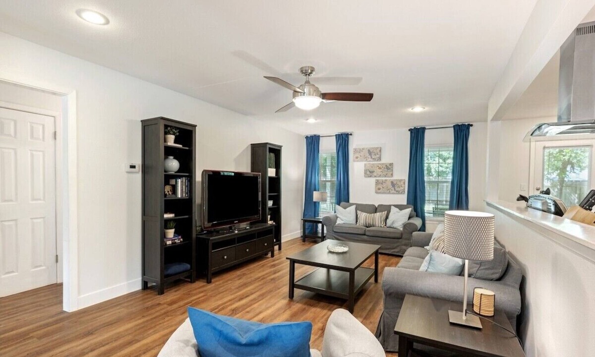 Wooten House | Large Dining, Open Floor Plan by AustinGetaways