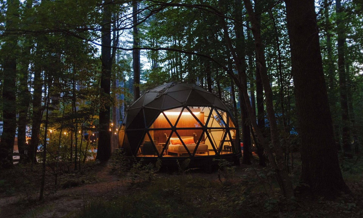 Freeport Cabin | Large, luxurious geodesic dome - 04