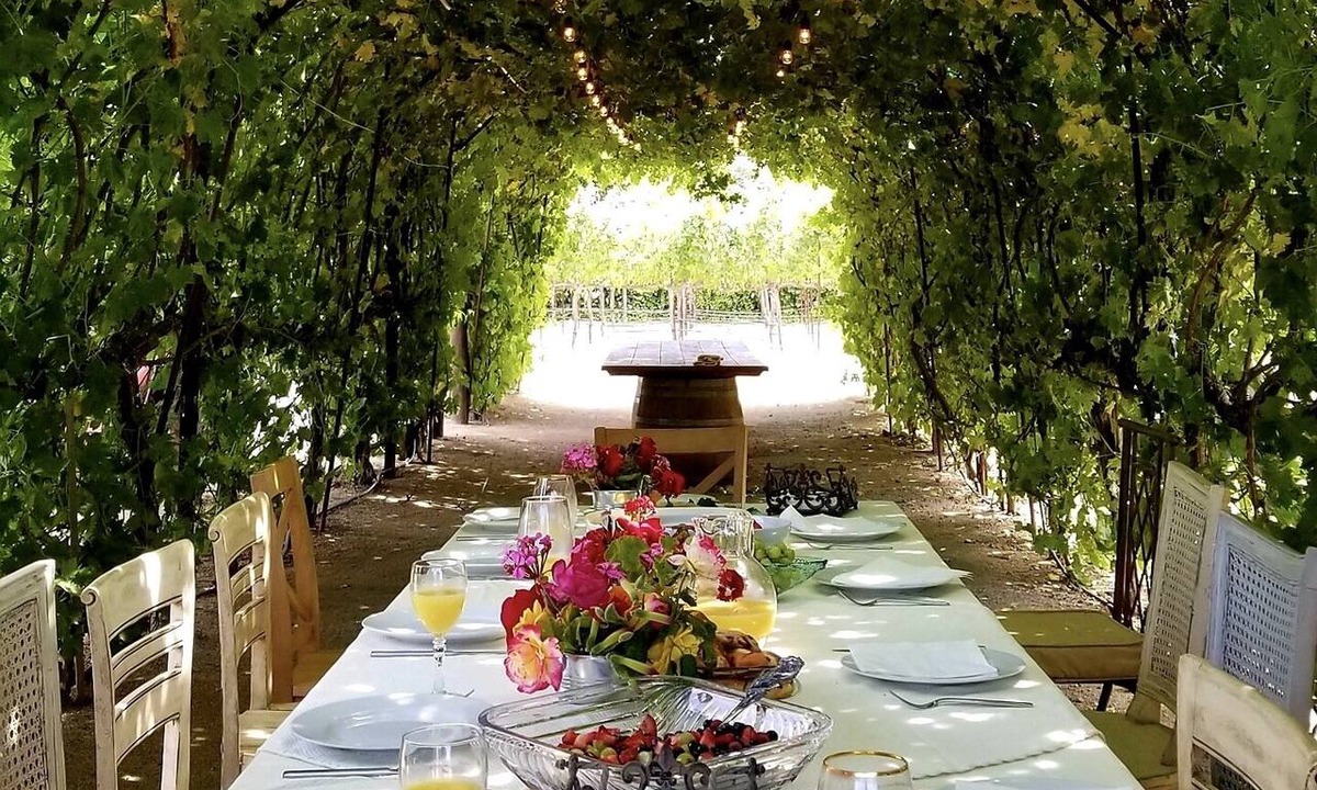 Morgan Hill Cottage | Large poolside King suite with private entrance-Villa Riposo Winery