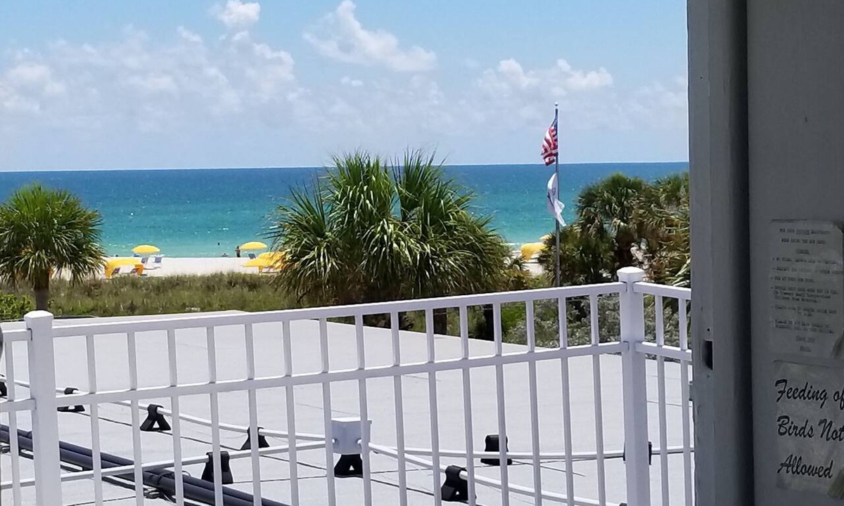 St. Pete Beach Condo | Large private balcony with Gulf views! 2 Bedroom condo. FN #205