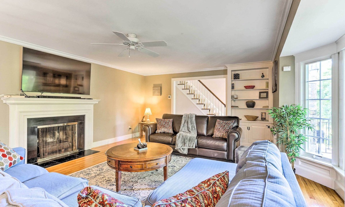 Salisbury Street House | Large Private Yard: Grand Worcester Getaway
