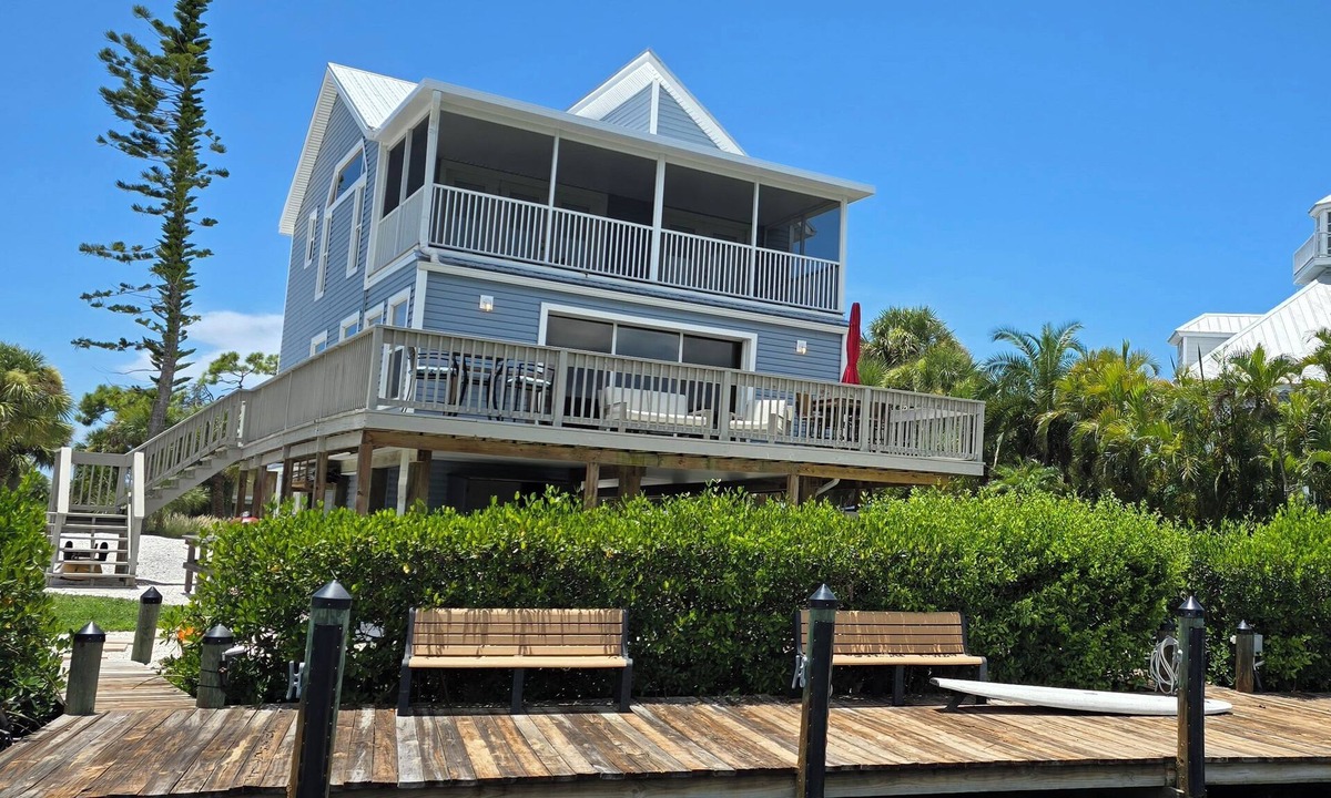 Cape Haze House | Large, Updated, Palm Island home. Don Pedro. Huge Dock, Superb Boating access