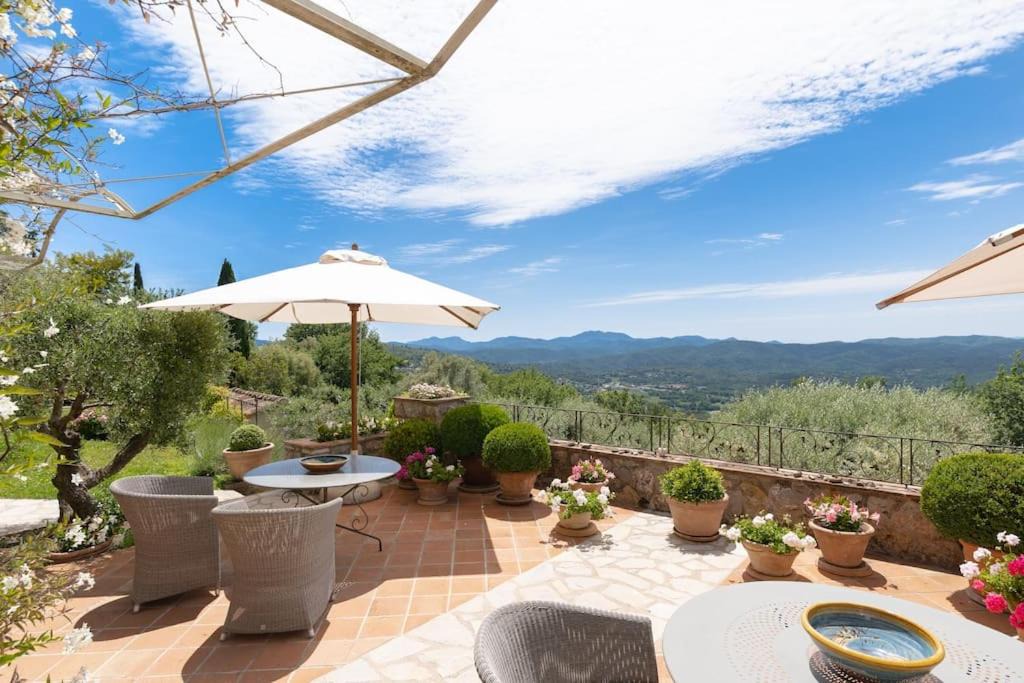 Montauroux Apartment | Large villa with separate guesthouse, luxury amenities and panoramic view