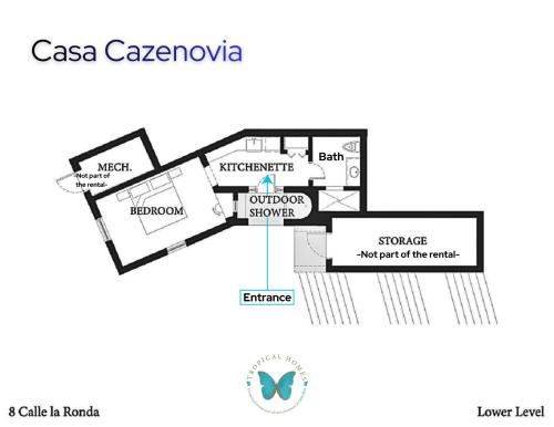 Las Catalinas Apartment | Las Catalinas - Studio Cazenovia centrally located, short walk to beach