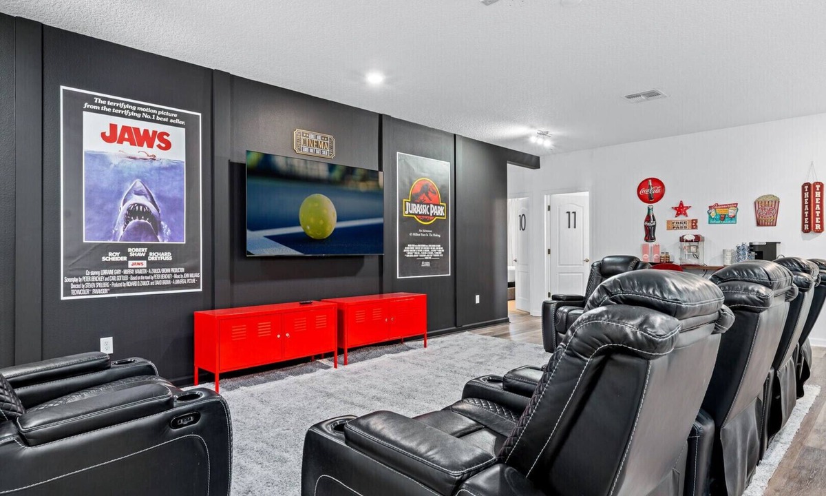Kissimmee Villa | Last Minute Disney Getaway! Private Pool & Themed Bedrooms. Book Now! #115473