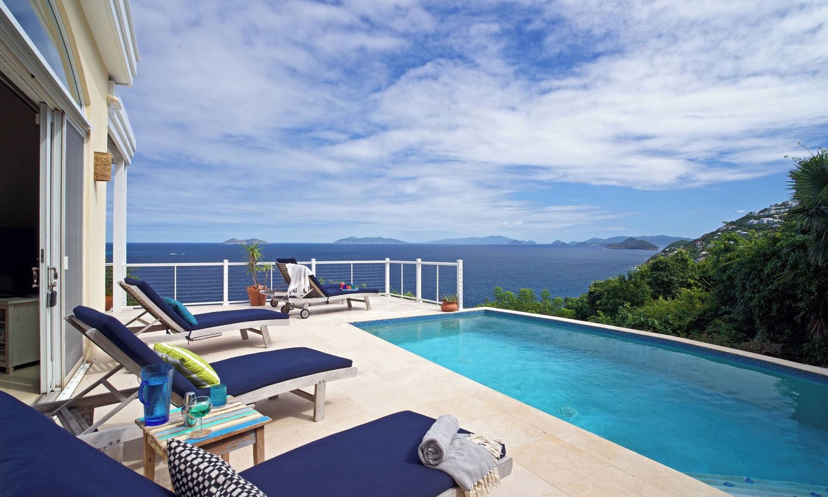 Estate Peterborg Villa | Latitude Adjustment, Gated Peterborg Est. St. Thomas VI 4 bed/4 baths