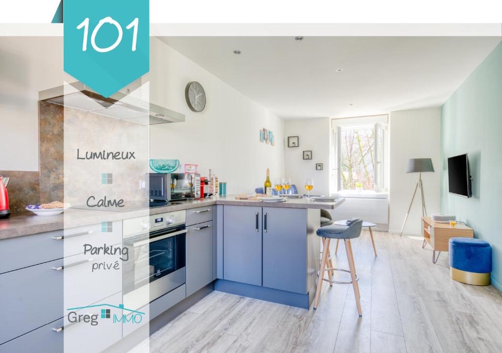 Audincourt Apartment | Le 101-GregIMMO-Appart'Hôtel