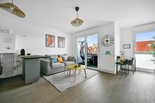 Pierrefitte-sur-Seine Apartment | Le 197 - Balcon - Proche Paris & Stade de France