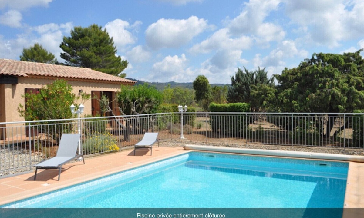 Carces Ski Chalet | Le Cade, house for 6/8 with aircon and private pool