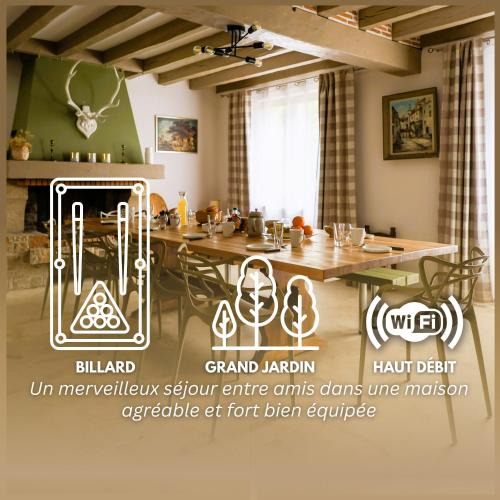 Thoury House | Le Clos André - Climatisation - Jardin - Chambord