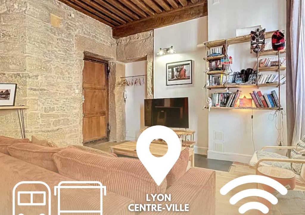 1st Arrondissement Apartment | Le Cocon Canut - Lyon Hypercentre