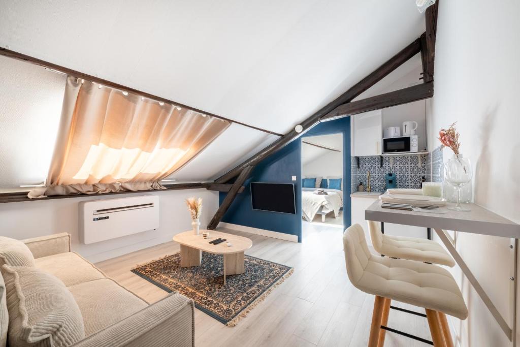 Cernay Apartment | Le Douillet avec climatisation