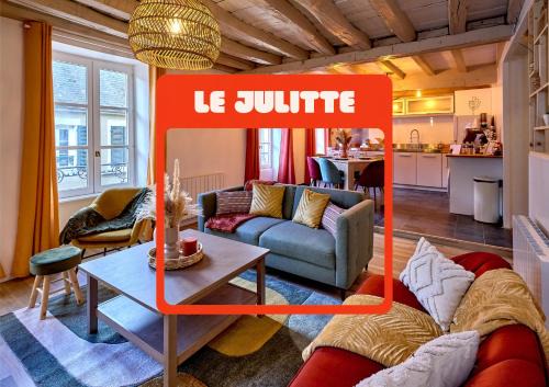 Nevers Apartment | "Le Julitte" le logement hyper cosy avec 3 chambres en hyper centre ville