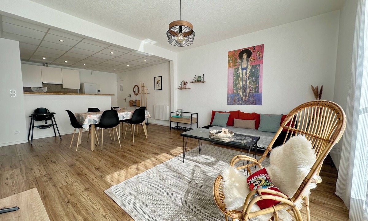 Lourdes Apartment | "Le Lapacca" 68m², 2 bedrooms, Wi-Fi, near train station and 🙏, free parking