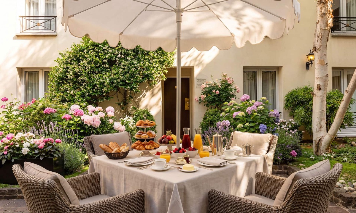 Quartier Sainte-Marguerite Hotel | Le patio Bastille