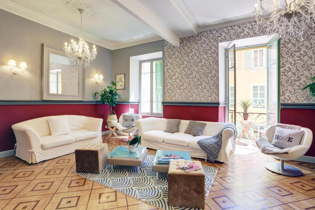Quartier du Port Apartment | Le Philibert - SPLENDID, 6 BEDROOMS, 12P, NICE PORT, Air Cond