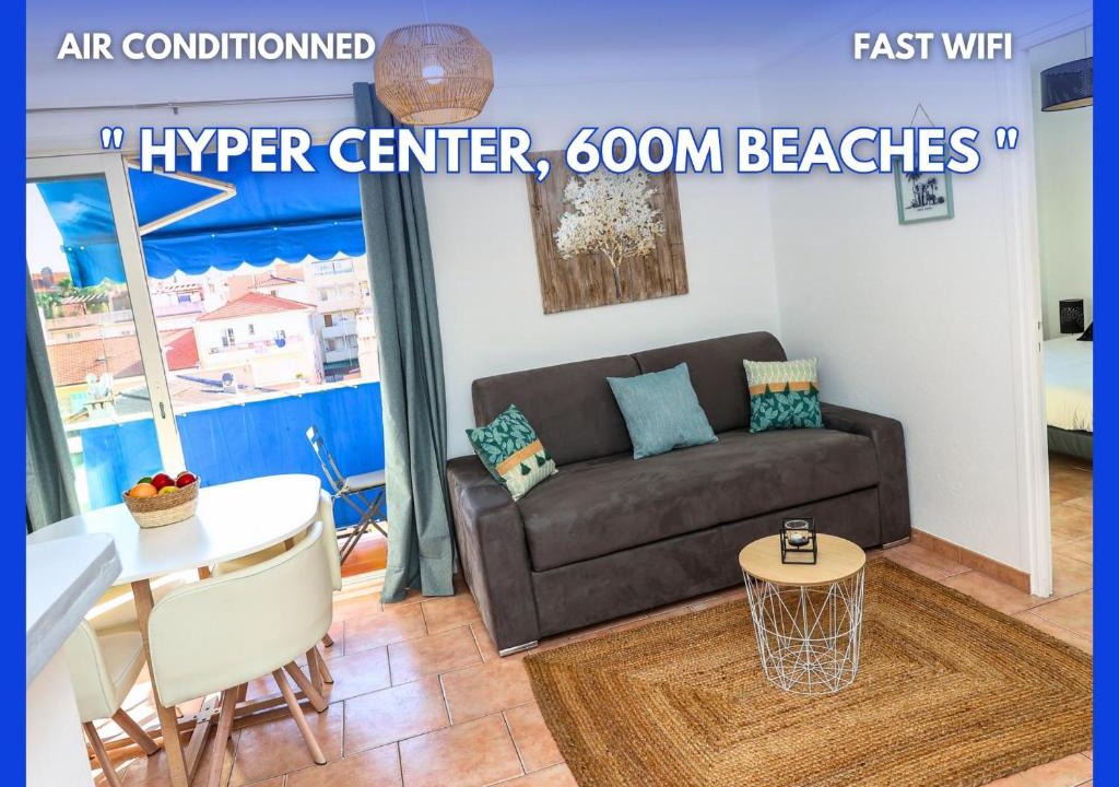 Golfe Juan Apartment | Le Provençale : Plages, Balcon, Clim