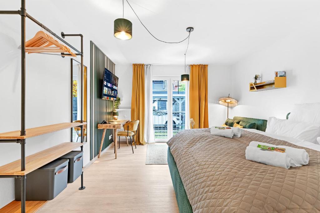 Seckenheim Apartment | Lemon3 - SAP Arena & Maimarkt - Smart-TV - Self-Checkin - Free Parking