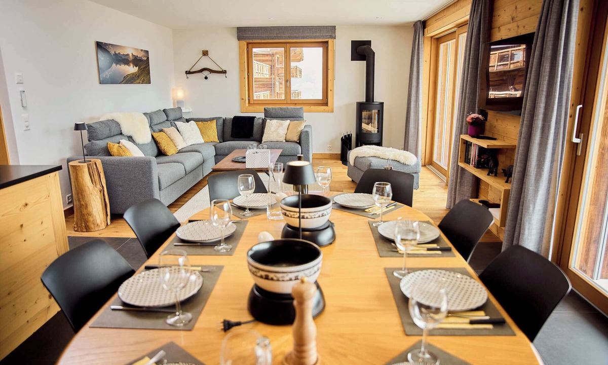 Granges Apartment | "Les Aiguilles Rouges", located at an altitude of 1750 metres, is one of the first buildings to be b