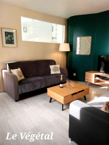 Dieppe Apartment | Les Belles Terrasses Dieppe ,3 appartements , LE VEGETAL de 1 à 8 personnes , LE TROPICAL de 1 à 6 personnes , LE FLORAL avec TERRASSE de 1 à 3 personnes , quartier calme au stationnement gratuit à coté de l'avenue verte