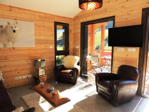 Les Gets Apartment | Les Chalets Carline - Appartement cosy avec vue panoramique MAE-2561