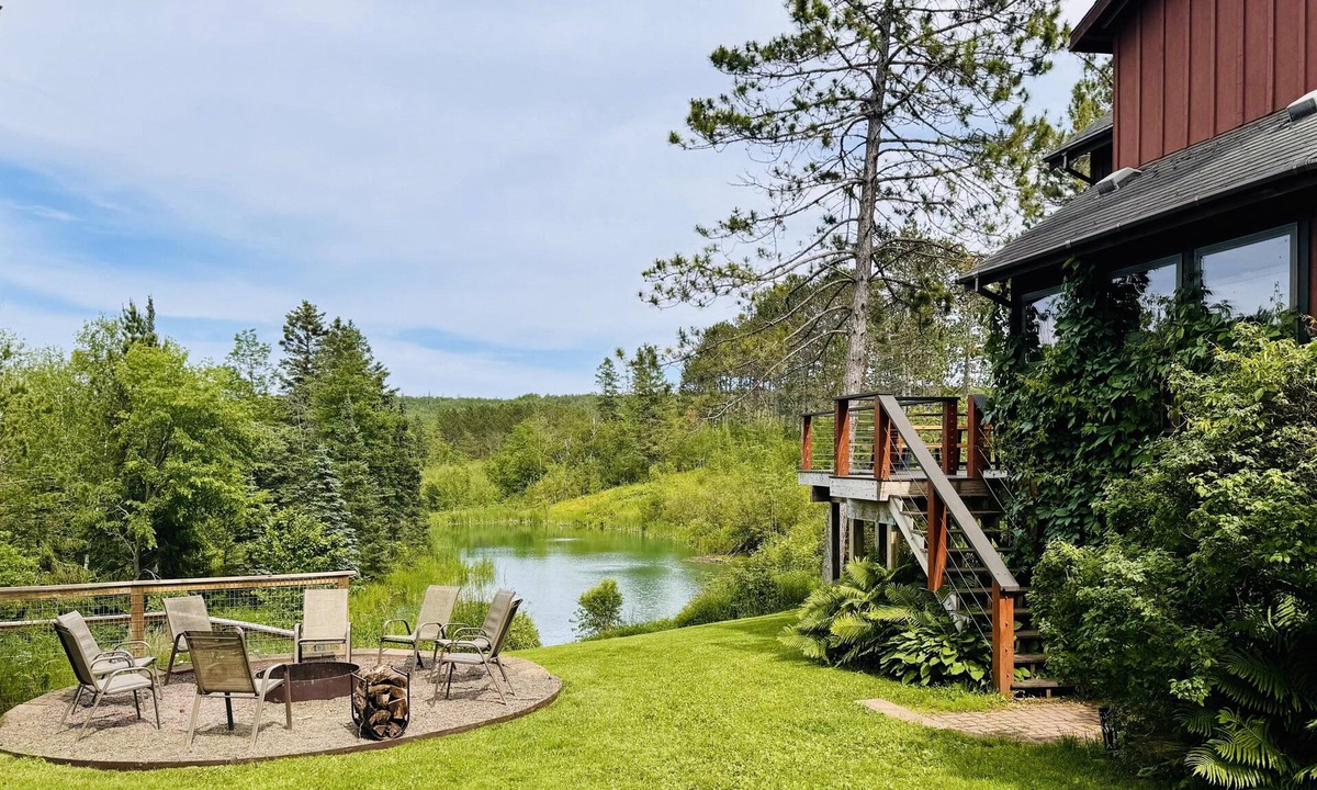 Duluth House | Lester River Pines Home | Pond | Creek | Woods | Views | Dogs