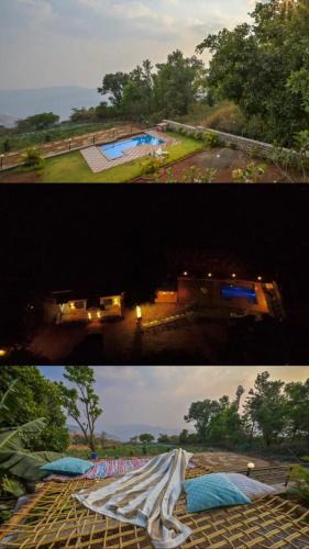Bhilar Villa | Lifeline Villas - Flamingo Infinity Pool Villa With Valley View and huge open space