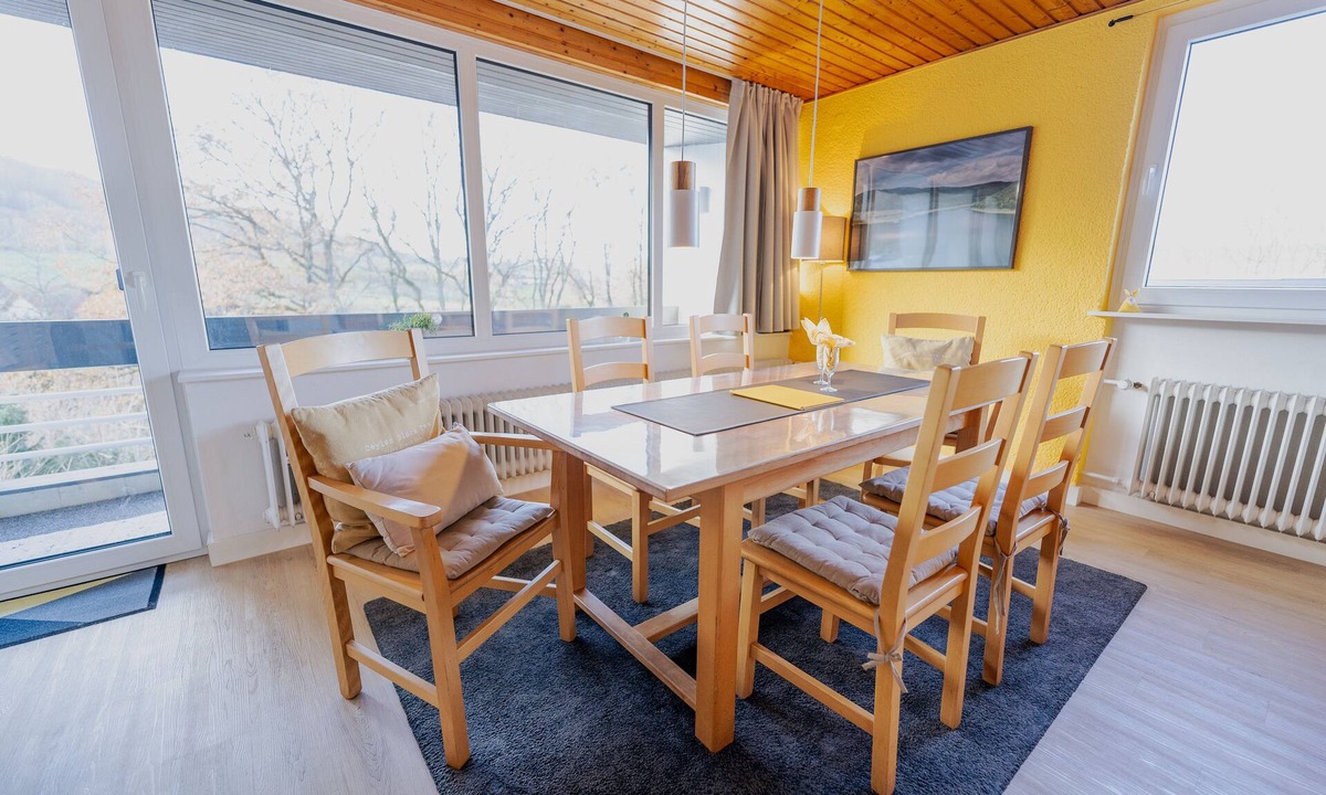 Hemfurth-Edersee Apartment | Light-flooded architect house in a quiet location FeWo "Yellow"