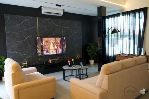Malacca City Villa | Light Luxury Homestay with Pvt Pool Karaoke BBQ