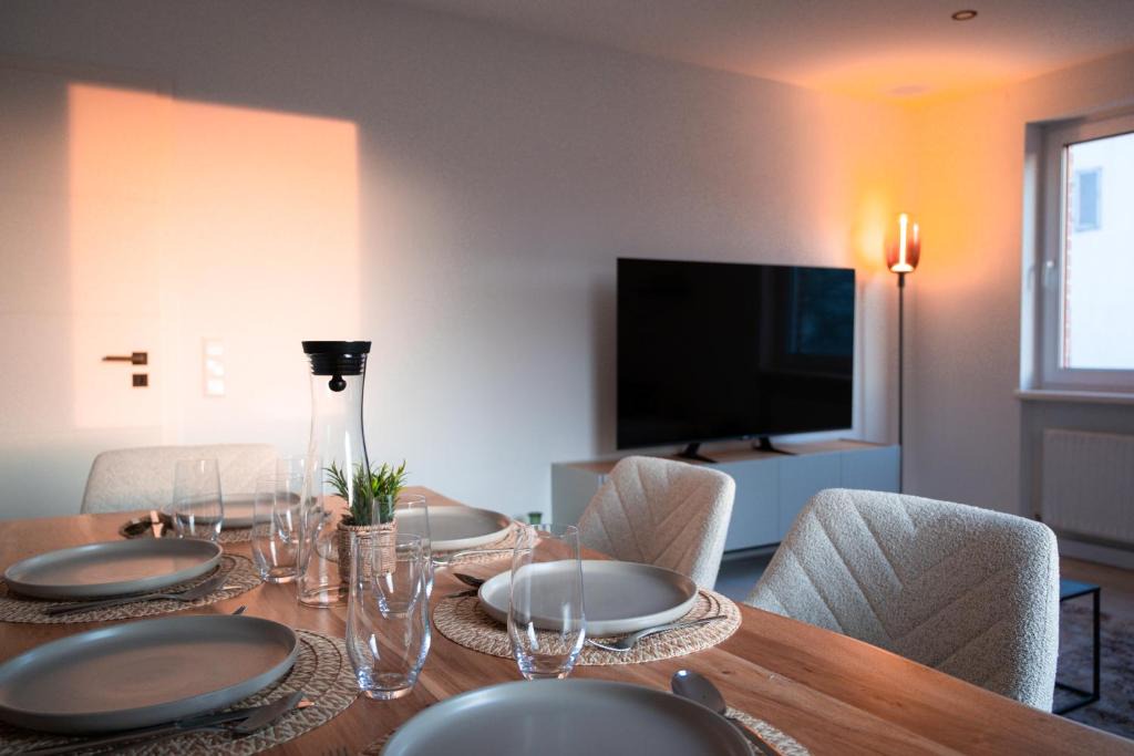 Heilbronn Apartment | Lightview Apartments - Parkplatz, Zentral, Küche