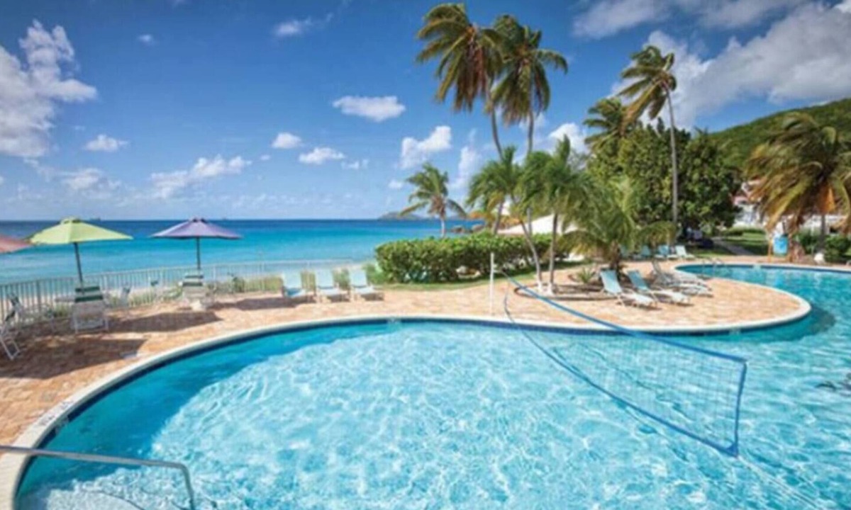 Estate Frenchman Bay Apartment | Limetree Beach Resort Sleep 4 Loft Suite w/kitchenette, balcony w/seating/table