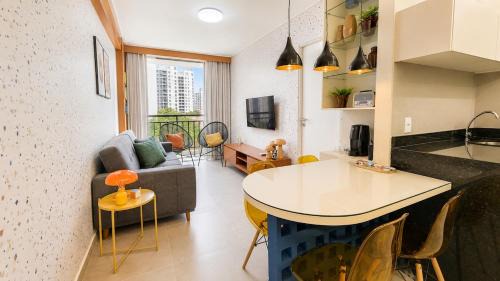 Casa Forte Apartment | Lindo Apartamento com Vibe Retro Chique Colorido