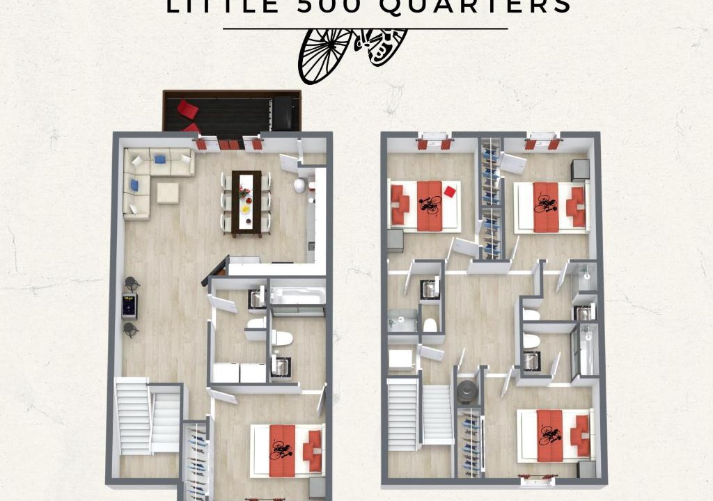 Bloomington Apartment | Little 500 Quarters
