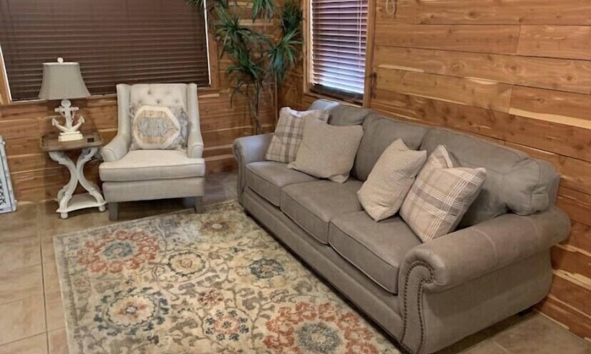 Mid America Cabin | Located directly on the water — private boat slip, boat ramp, and swim area.