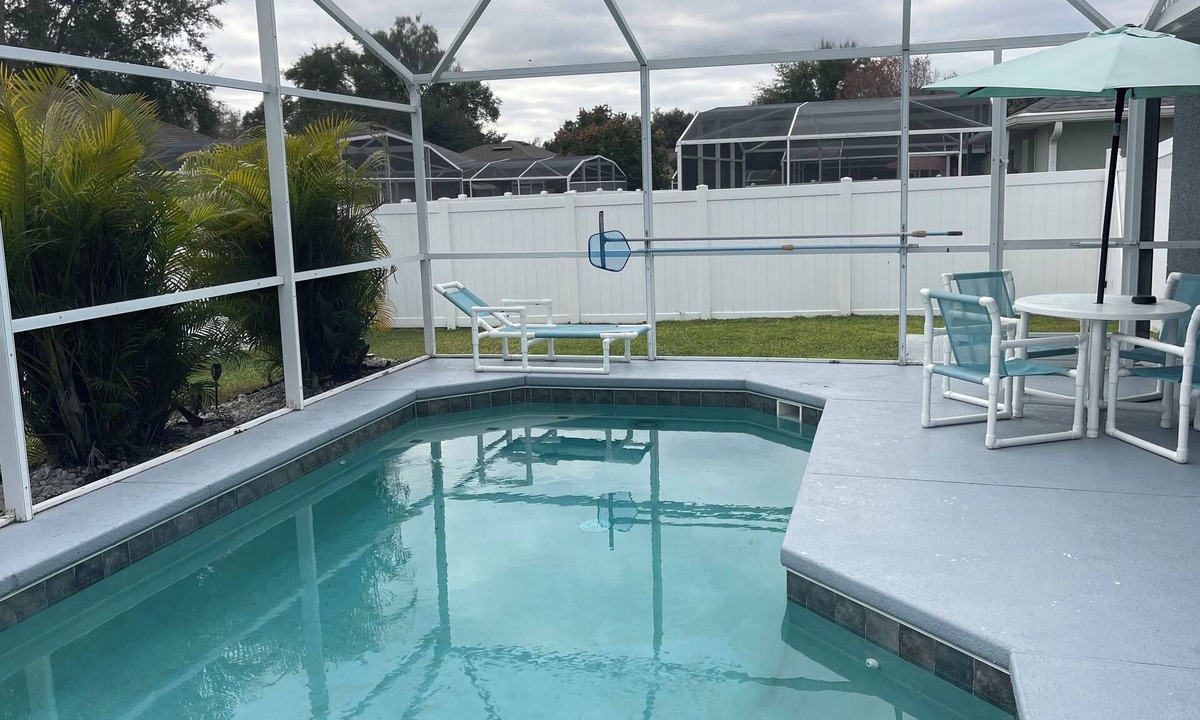 Wellington House | Location! Davenport, Fl, New Privacy Fence! Heated Private Pool! Disney!