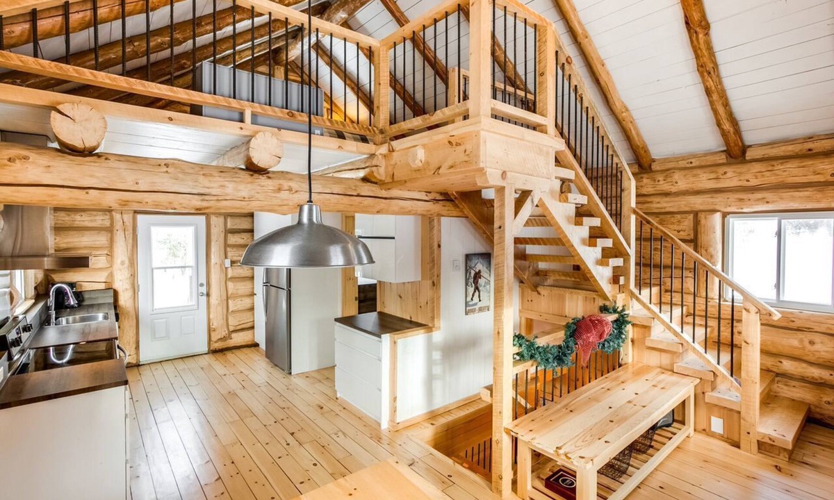 St-Adolphe-d'Howard Ski Chalet | Locations du Sommet - Le Log Home
