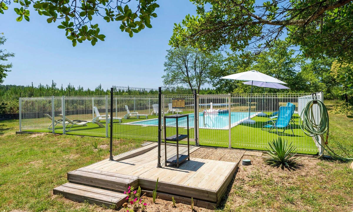 Lesperon Villa | "Lodge 1" with Shared Pool, Private Terrace, and Shared Garden