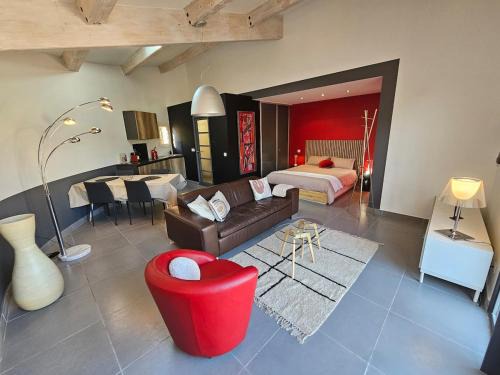 Velaux Apartment | Loft Casa Couderc Terrace Parking