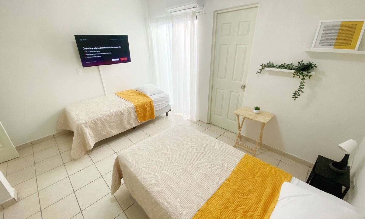 Monterrey Municipality Apartment | Loft Distrito Tec. 5 min Fundidora. Walmart, Nuevo Sur. Area segura y caminable.