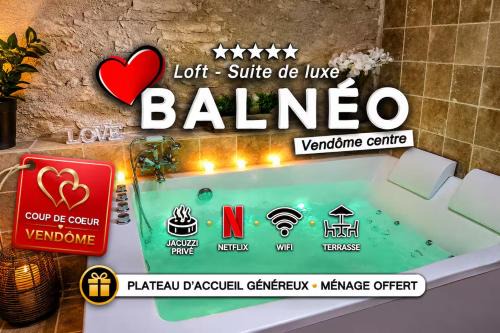 Vendome Apartment | Loft Suite de luxe - Jacuzzi - SPA - Balnéo Vendôme