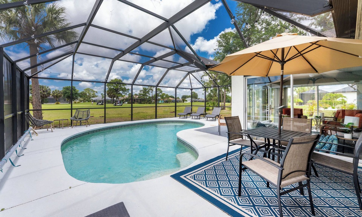 Long Meadow House | Long Meadow Retreat 3BR Pool Home Overlooking Golf Course