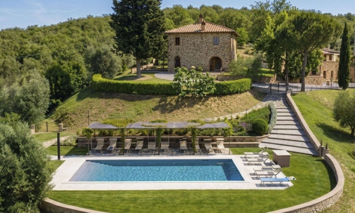 Panicale Apartment | Lovely apartment for 6 guests with pool, WIFI, A/C, TV, patio and pets allowed