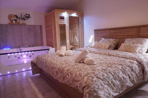 Dompierre-sur-Besbre Apartment | Lunéa - Suite Premium avec Spa et Sauna
