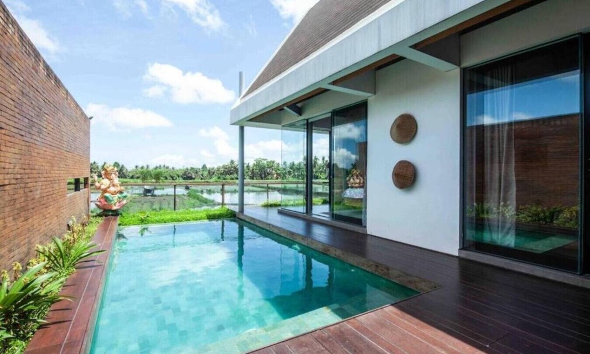 Lodtunduh House | Lux 2BR Villa-Pool & Amazing Rice Field Views-Ubud